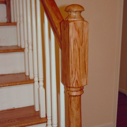 Faux wood graining