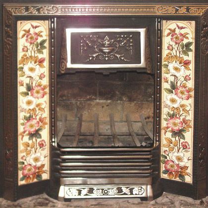 Rumford Victorian fireplace