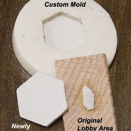 Replacing Tiles by creating molds