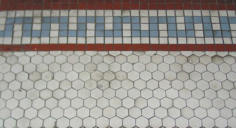 Historic tiles octogonal require cleaning